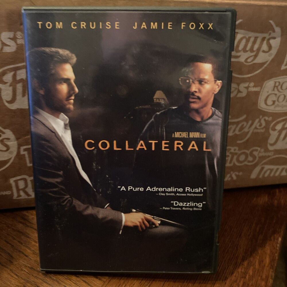 Collateral DVD 2004 2 Disc Set Tom Cruise Jamie Foxx Jada Pinkett-Smith Ruffalo